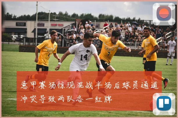 意甲赛场惊现混战半场后球员通道冲突导致两队各一红牌